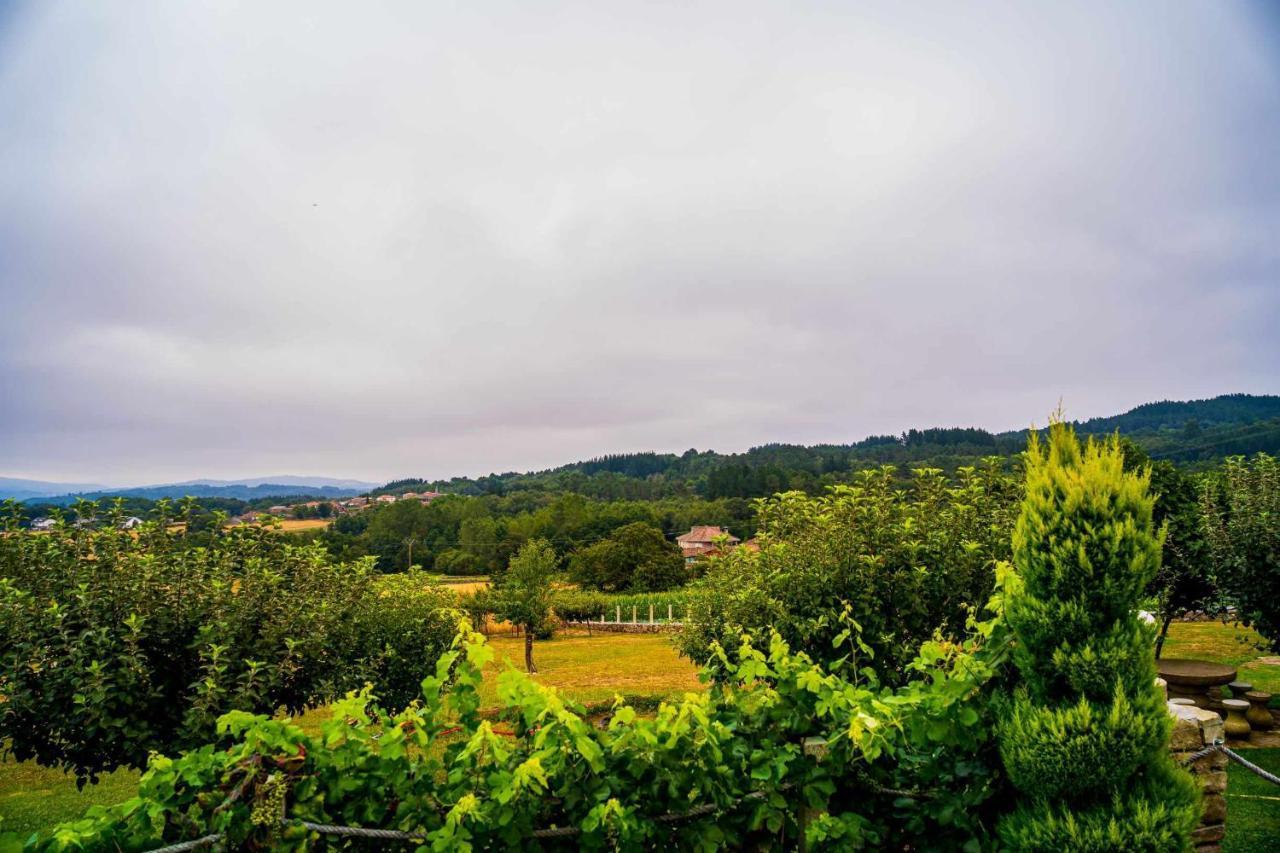 Апартаменти O Muino Casa Ferrador Ribeira Sacra Barantes Екстер'єр фото